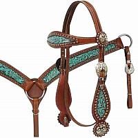 12790 Filigree Headstall and Breast Collar Set