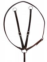 175615 Argentina cow leather running martingale