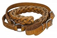 19101 7ft Agentina cow leather contest reins