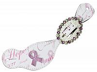 30712 Ladies size spur straps with "Hope" print