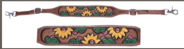 WS-10 sunflower cactus wither strap