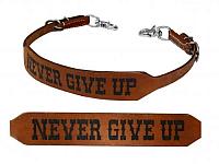 175992 Leather Never give up wither strap